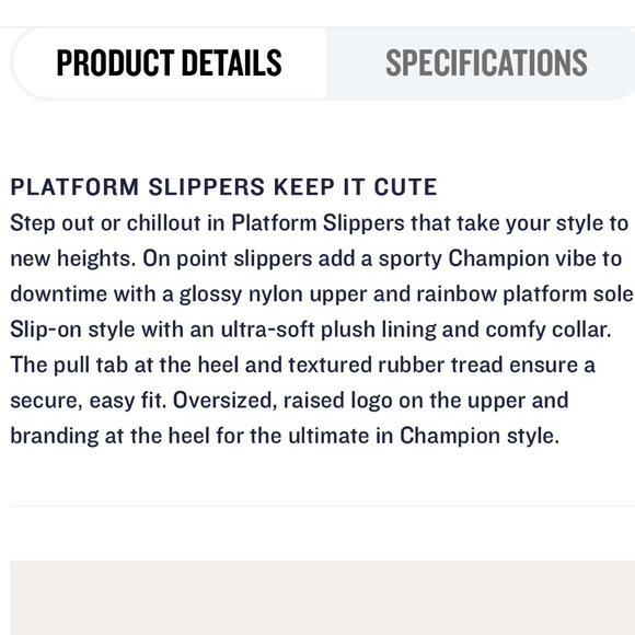 Champion  hot stuff Slippers - Picture 4 of 5